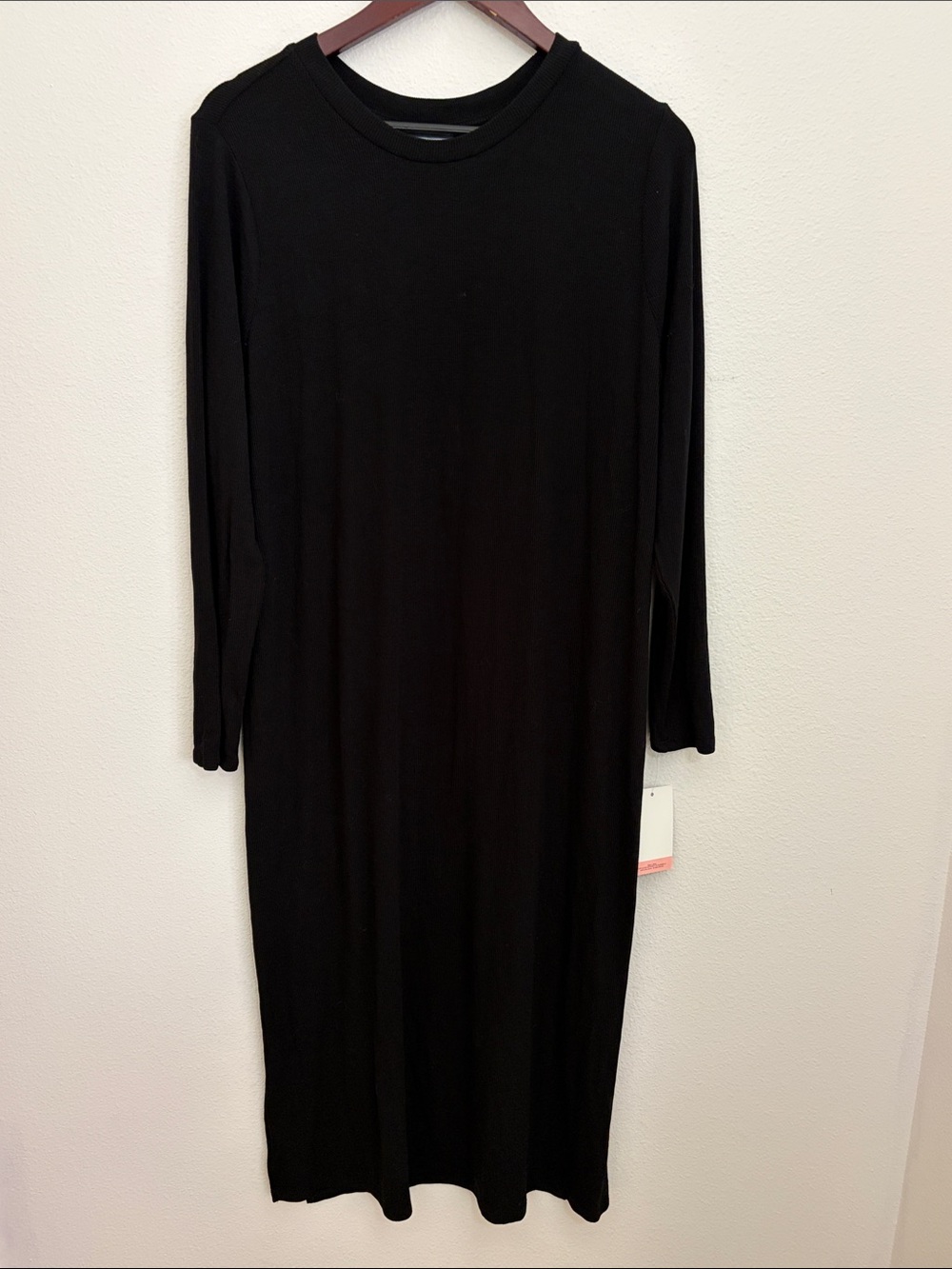 NWT Motherhood Basic Black Maternity Dress